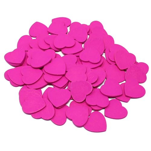 BRIGHT PINK 18 mm farbige Holz Shabby Chic Craft Scrapbook Vintage Konfetti Herzen, holz, rose, 18 mm BRIGHT PINK 18 mm farbige Holz Shabby Chic Craft Scrapbook Vintage Konfetti Herzen, holz, rose, 18 mm von Wedding Touches