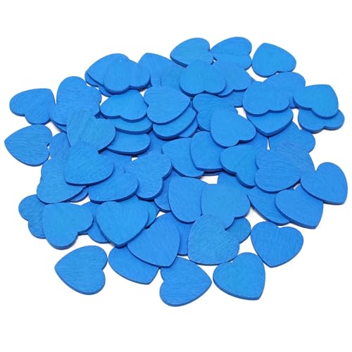 Konfetti-Herzen aus Holz, Shabby Chic-Stil, Vintage, 18 mm, Blau, holz, blau, 18 mm Konfetti-Herzen aus Holz, Shabby Chic-Stil, Vintage, 18 mm, Blau, holz, blau, 18 mm von Wedding Touches