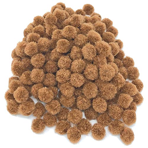 Wedding Touches Mini-Pompons, 10 mm, Braun, 100 Stück Wedding Touches Mini-Pompons, 10 mm, Braun, 100 Stück von Wedding Touches