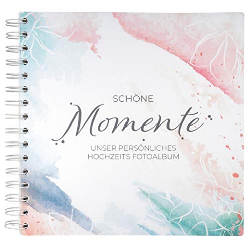 WeddingTree Fotoaufgaben Hochzeit Buch - Hochzeitsgästebuch - Hochzeitsspiele als Fotoalbum Ringbuch für unvergessliche Hochzeitsfotos - Aquarell WeddingTree Fotoaufgaben Hochzeit Buch - Hochzeitsgästebuch - Hochzeitsspiele als Fotoalbum Ringbuch für unvergessliche Hochzeitsfotos - Aquarell von WeddingTree