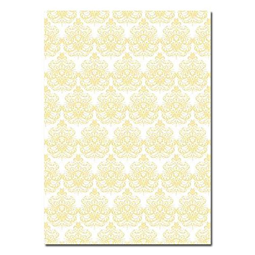 Artoz Designpapier A4 "Barock gold 2", 5 St. - goldenes Kreativpapier mit romantischem Barockmuster für Ihre edlen DIY-Projekte Artoz Designpapier A4 "Barock gold 2", 5 St. - goldenes Kreativpapier mit romantischem Barockmuster für Ihre edlen DIY-Projekte von Weddix