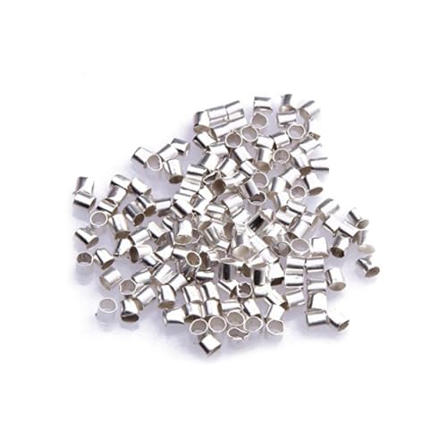 Röhren Quetschperlen Zylindrische Abstandsperlen Silberperlen für DIY Schmuckherstellung 2 mm 500 Stück Röhren Quetschperlen Quetschröhrenperlen Armband lose Perlen Quetschperlen zur Schmuckherst Röhren Quetschperlen Zylindrische Abstandsperlen Silberperlen für DIY Schmuckherstellung 2 mm 500 Stück Röhren Quetschperlen Quetschröhrenperlen Armband lose Perlen Quetschperlen zur Schmuckherst von Wedhapy