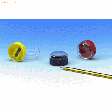 12 x Wedo Dosenspitzer rund 8mm farbig sortiert 12 x Wedo Dosenspitzer rund 8mm farbig sortiert von Wedo