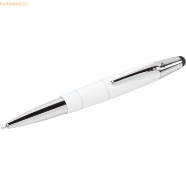 Wedo Kugelschreiber Pioneer mit Touchpen weiß von Wedo