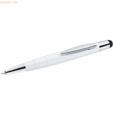Wedo Kugelschreiber mit Touchpen weiß von Wedo