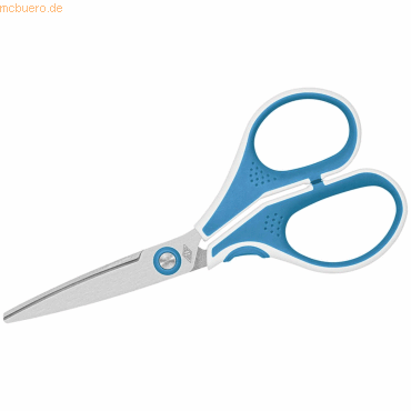 Wedo Schere Cut-it Edelstahl 13 cm hellblau von Wedo