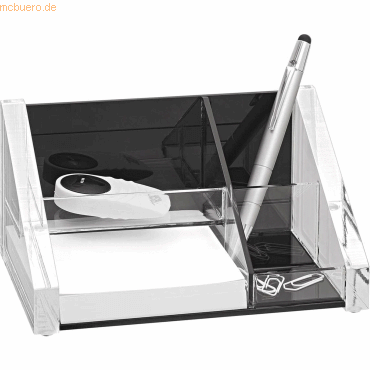 Wedo Schreibtischbutler Exclusiv Acryl incl. Zettelbox 150 Blatt glask Wedo Schreibtischbutler Exclusiv Acryl incl. Zettelbox 150 Blatt glask von Wedo