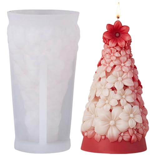 Silikonkerzenformen, Weihnachtsbaum Silikonform 3D -Baumform -Epoxidharzform für Epoxidharz -Guss -DIY Aromatherapie Kerzen Wachs, Style11 Silikonkerzenformen, Weihnachtsbaum Silikonform 3D -Baumform -Epoxidharzform für Epoxidharz -Guss -DIY Aromatherapie Kerzen Wachs, Style11 von Weduspaty
