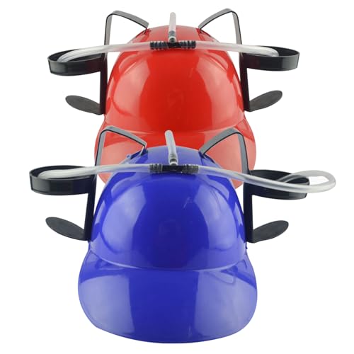Weduspaty Bierhut Trinken Hut Fun Drink Hut Safer Plastik -Trinkhelm mit Dose Halter und Stroh, lustiger Hut für Bier Soda Party Fußballspiele Neuheit Geschenk Blau, Bierhut Weduspaty Bierhut Trinken Hut Fun Drink Hut Safer Plastik -Trinkhelm mit Dose Halter und Stroh, lustiger Hut für Bier Soda Party Fußballspiele Neuheit Geschenk Blau, Bierhut von Weduspaty