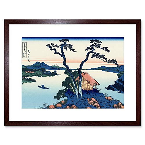Wee Blue Coo KATSUSHIKA HOKUSAI LAKE SUWA IN SHINANO PROVINCE FRAMED ART PRINT MOUNT B12X940 Wee Blue Coo KATSUSHIKA HOKUSAI LAKE SUWA IN SHINANO PROVINCE FRAMED ART PRINT MOUNT B12X940 von Wee Blue Coo