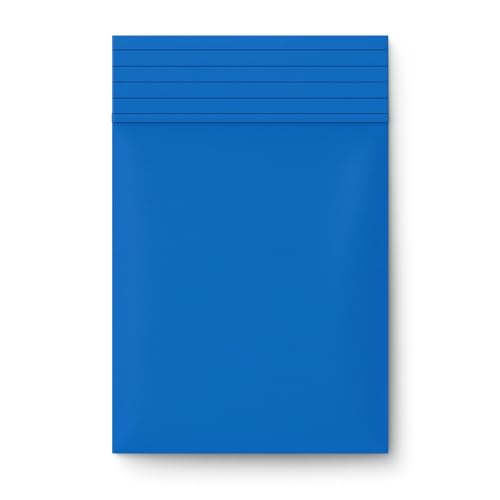 Weedness Druckverschluss-Beutel 5,5 x 6,5 cm Blau 100 Stück EXTRA DICK - Plastik Tüten Zip Beutel Tütchen mit Plastikbeutel Kleine Transparent Durchsichtig Verpackung Baggys von Weedness