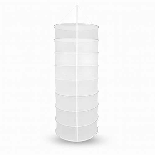 Weedness Grow Trocken-Netz Ø 55 cm 8 Lagig zum Aufhängen – Anbau Indoor Outdoor Ernte Kräuter Trocknen Trocknungsnetz Gemüse Früchte Weedness Grow Trocken-Netz Ø 55 cm 8 Lagig zum Aufhängen – Anbau Indoor Outdoor Ernte Kräuter Trocknen Trocknungsnetz Gemüse Früchte von Weedness