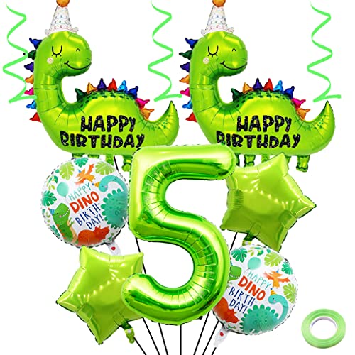 Weenkeey 5 Jahre Dinosaurier Geburtstag Dekoration Großes Dinosaurier Happy Birthday Luftballon 5. Geburtstag Dino Heliumballon Obst Grün Zahl 5 Folienballon für Dino Party Junge Geburtstag Party Weenkeey 5 Jahre Dinosaurier Geburtstag Dekoration Großes Dinosaurier Happy Birthday Luftballon 5. Geburtstag Dino Heliumballon Obst Grün Zahl 5 Folienballon für Dino Party Junge Geburtstag Party von Weenkeey