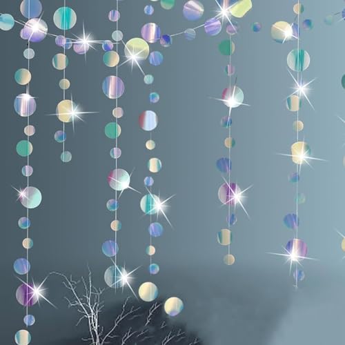Weenwill Runde Papiergirlande,78 Ft Bunt Glitzer Papier Dopamine Decor Girland Glitzerpapier Girlande mit Kreispunkten Hängende Luftschlangen Girlande Dekoration für Geburtstage Hochzeiten Feste Weenwill Runde Papiergirlande,78 Ft Bunt Glitzer Papier Dopamine Decor Girland Glitzerpapier Girlande mit Kreispunkten Hängende Luftschlangen Girlande Dekoration für Geburtstage Hochzeiten Feste von Weenwill