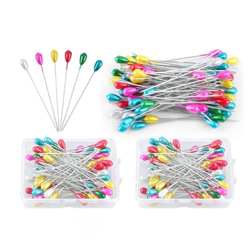 Weenwill Stecknadeln mit Kopf Lang,200 Stück Bunt Nähnadeln 55 mm mit Box Gerade Stecknadel für Schneiderei,Schmuck,DIY-Dekoration,Kunsthandwerk und Nähprojekte Weenwill Stecknadeln mit Kopf Lang,200 Stück Bunt Nähnadeln 55 mm mit Box Gerade Stecknadel für Schneiderei,Schmuck,DIY-Dekoration,Kunsthandwerk und Nähprojekte von Weenwill