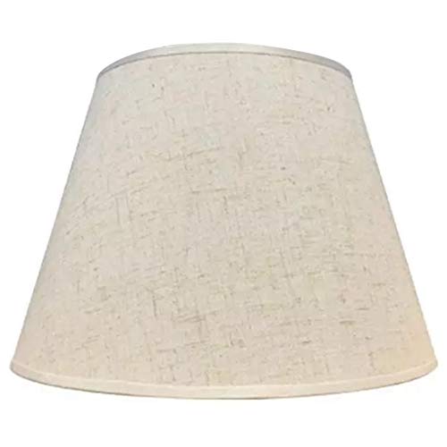 Tisch Lampe Lampenschirm ZubehöR E27 Leinen Nachttisch Lampe Wand Lampe und Schatten Stoff Unterer Durchmesser 30Cm Weiß Tisch Lampe Lampenschirm ZubehöR E27 Leinen Nachttisch Lampe Wand Lampe und Schatten Stoff Unterer Durchmesser 30Cm Weiß von Weetack