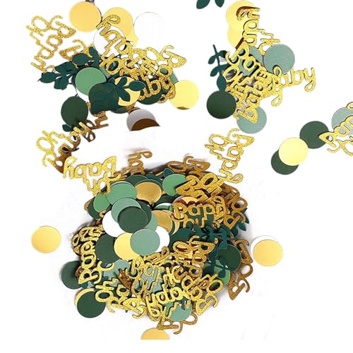 1. Pack Von 100 Leaf Confetti Für Geburtstage Hochzeiten Kinder Sicherheit Partydekorationen Und Festlicher Hochzeitsblatt Konfetti Kreis von Wegiwuca