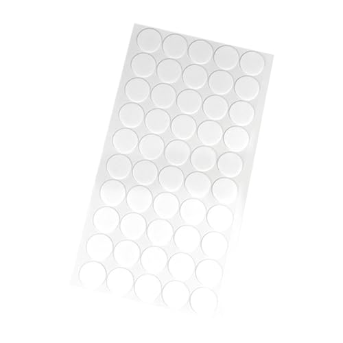 100 Stück transparente Klebeband-Aufkleber, doppelseitig, Klebepunkte, Klebemasse, für Holz, Glas, Metall, Festival von Wegiwuca