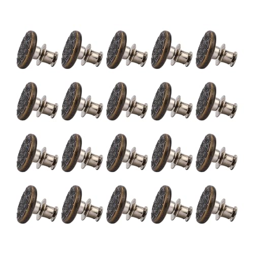 20 runde Taillenverlängerungen, Jeans, Taillenstraffer, verstellbare Taille, Knopf, Hose, Taillenknopf für Jeanskleid von Wegiwuca