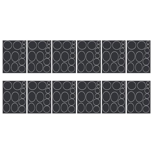 24 Blätter Selbstklebende Jacken Patches Fabric Reparaturflecken Für Down Jacken Zeltkleidung Tasche Oberbekleidung Reparatur 24 Blätter Selbstklebende Jacken Patches Fabric Reparaturflecken Für Down Jacken Zeltkleidung Tasche Oberbekleidung Reparatur von Wegiwuca