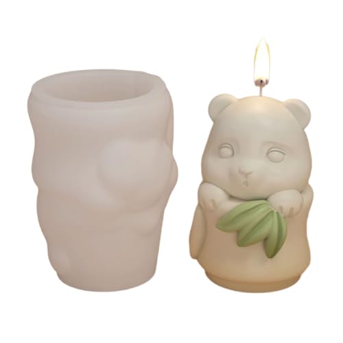 3D-Panda-Silikonformen, handgefertigte Harze, Backformen, Gießformen, Heimdekoration von Wegiwuca