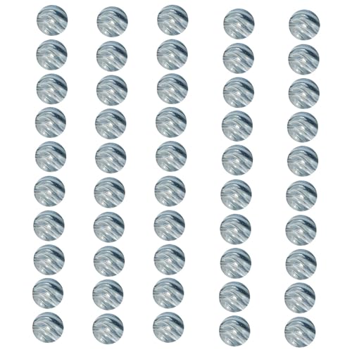 50pcs Klare Farbenfrohe Runde Perlen 14mm Glas Für Handgefertigte Bastelschmuck Halskette Armbänder Machen Accessoires Glas von Wegiwuca