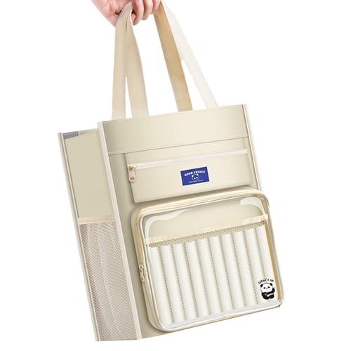 Buch-Organizer aus Segeltuch, 8 Fächer, für Studenten, Lehrer, Kunst, Handwerk, Organizer, Tasche, mehrere Taschen Buch-Organizer aus Segeltuch, 8 Fächer, für Studenten, Lehrer, Kunst, Handwerk, Organizer, Tasche, mehrere Taschen von Wegiwuca