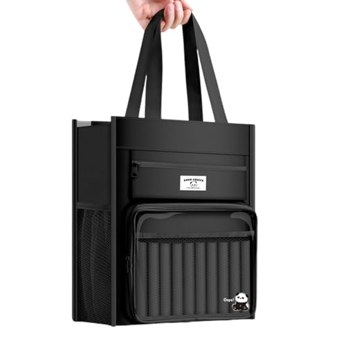 Buch-Organizer aus Segeltuch, 8 Fächer, für Studenten, Lehrer, Kunst, Handwerk, Organizer, Tasche, mehrere Taschen Buch-Organizer aus Segeltuch, 8 Fächer, für Studenten, Lehrer, Kunst, Handwerk, Organizer, Tasche, mehrere Taschen von Wegiwuca