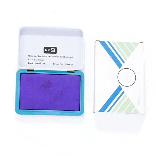 Business-Stempel-Tintenblock, schnell trocknend, ölbasierte Tinten, Fingerabdruck-Tintenblock für Büro, Finanzdokumente, Prüfungen, Verträge, professionelles Büro-Stempelkissen Business-Stempel-Tintenblock, schnell trocknend, ölbasierte Tinten, Fingerabdruck-Tintenblock für Büro, Finanzdokumente, Prüfungen, Verträge, professionelles Büro-Stempelkissen von Wegiwuca