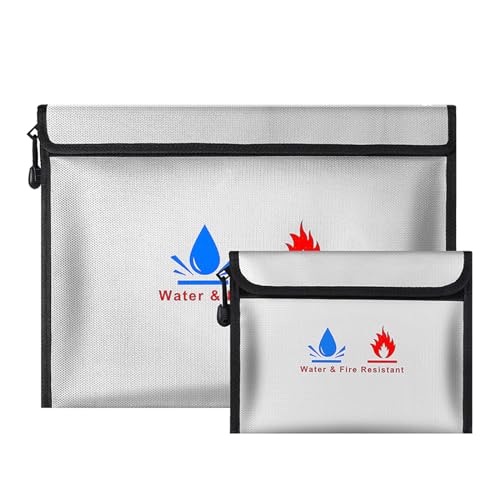 Feuerfeste Dokumententasche Datei Organizer Tasche Feuerfeste Geldtasche mit Reißverschluss Dokumententasche Geldtasche Tragbare Datei Tasche Feuerfeste Dokumententasche Datei Organizer Tasche Feuerfeste Geldtasche mit Reißverschluss Dokumententasche Geldtasche Tragbare Datei Tasche von Wegiwuca