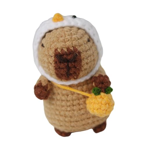 Häkel-Schlüsselanhänger-Set für Anfänger mit Video-Tutorial Anleitung Tierhandwerk Häkelset mit Strickzubehör Tier-Häkelset von Wegiwuca