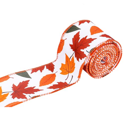 Harvest Beauty Dekoratives Ernteband mit Ahornmuster, wunderbar für Party-Werkzeug und modische Haar-Accessoires Harvest Beauty Dekoratives Ernteband mit Ahornmuster, wunderbar für Party-Werkzeug und modische Haar-Accessoires von Wegiwuca