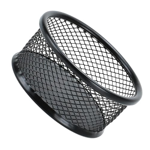 Metall Büroklammer Organizer Runde Aufbewahrungsbox Push Pin Behälter Belüftet Pin Aufbewahrungskoffer für Schule Bürobedarf Multifunktionaler Clip Container von Wegiwuca