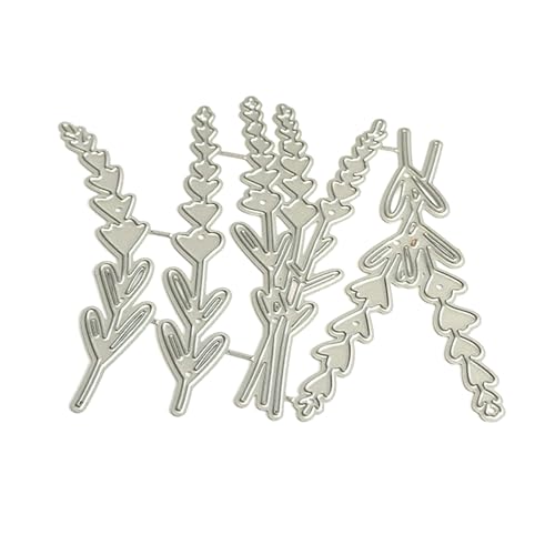 Metall-Stanzform mit Blätterzweigen, Karbonstahl, Prägeschablonen für Karten, Fotos, Scrapbooking, Dekorationen von Wegiwuca