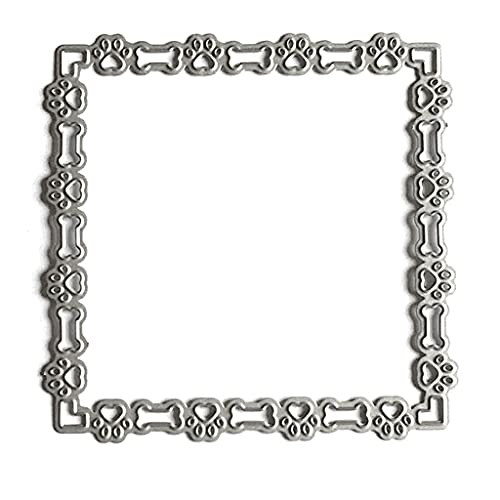 Metall-Stanzschablone, Motiv: Pfotenknochen, Scrapbooking, Album, Stempel, Papier, Stanzform von Wegiwuca