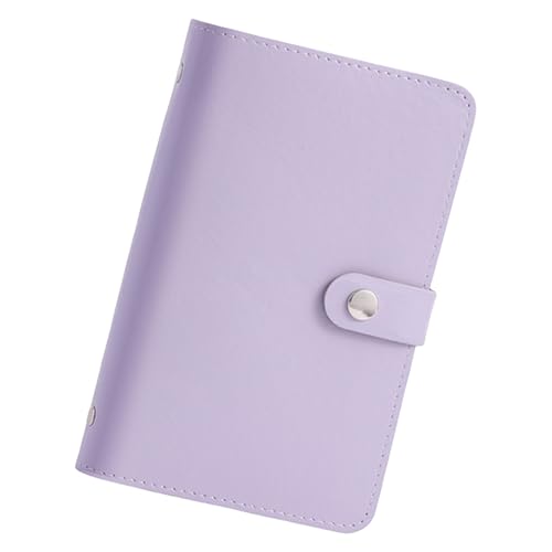 Papier-Geldsammelalbum, 50 Taschen, Leder-Geldhalter, Geldsammelhalter, Papier-Geldaufbewahrungsbuch, 17,8 x 12,7 cm, Budgetblatt Papier-Geldsammelalbum, 50 Taschen, Leder-Geldhalter, Geldsammelhalter, Papier-Geldaufbewahrungsbuch, 17,8 x 12,7 cm, Budgetblatt von Wegiwuca