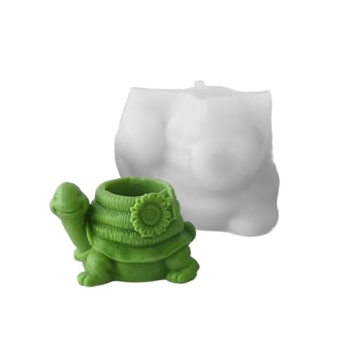 Silikonformen in Tierform, Blumentöpfe, Formen für Epoxidharz, Ständer, Blumentopf, Heimdekoration, Gartendekoration von Wegiwuca