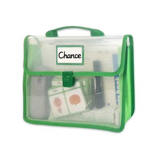 Tragbare Dateitasche mit transparentem Etikettenfenster, transparente Handdatei-Dokumententasche, leicht, Schulbuchtasche für Schüler, transparenter Aktenkoffer, Klarpapier, Aktenbox Tragbare Dateitasche mit transparentem Etikettenfenster, transparente Handdatei-Dokumententasche, leicht, Schulbuchtasche für Schüler, transparenter Aktenkoffer, Klarpapier, Aktenbox von Wegiwuca
