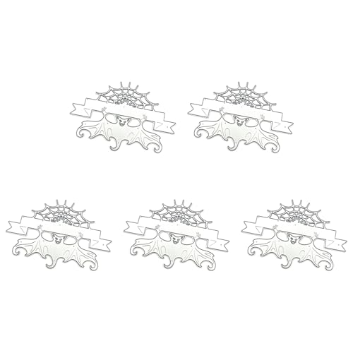 Wegiwuca 5 Stück Halloween Stanzformen Gespenster Stanzformen Prägeschablonen Metall Vorlage Formen für Scrapbooking Dekorationen Wegiwuca 5 Stück Halloween Stanzformen Gespenster Stanzformen Prägeschablonen Metall Vorlage Formen für Scrapbooking Dekorationen von Wegiwuca