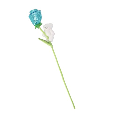 Wegiwuca Plüsch-Blume, Bärenform, Hochzeitszubehör, bequeme Stofftiere, Plüsch-Ornament, handgefertigtes Geschenk für Paare Wegiwuca Plüsch-Blume, Bärenform, Hochzeitszubehör, bequeme Stofftiere, Plüsch-Ornament, handgefertigtes Geschenk für Paare von Wegiwuca