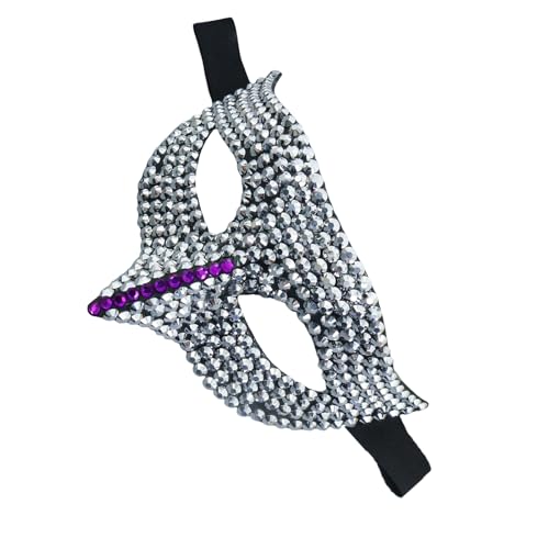Wegiwuca Strass-Maskerade Halloween Party Auge halbes Gesicht für Männer Frauen Cosplay Party Maskerade Brillen Wegiwuca Strass-Maskerade Halloween Party Auge halbes Gesicht für Männer Frauen Cosplay Party Maskerade Brillen von Wegiwuca