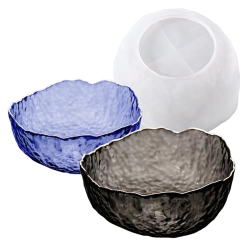 Wehous Schale aus Kunstharz, unregelmäßige Aufbewahrungsbox, Silikonform, einzigartiger Behälter, Schmuckhalter, Kerzengefäße, Form für Epoxidharz, Beton, Zement, DIY, Kunst, Handwerk, Schmuckglas Wehous Schale aus Kunstharz, unregelmäßige Aufbewahrungsbox, Silikonform, einzigartiger Behälter, Schmuckhalter, Kerzengefäße, Form für Epoxidharz, Beton, Zement, DIY, Kunst, Handwerk, Schmuckglas von Wehous