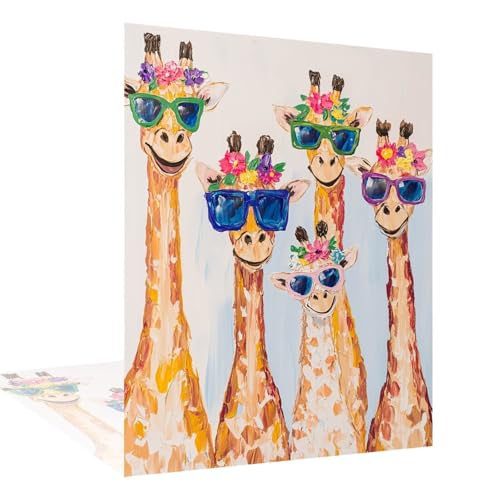 Diamond Painting Erwachsene Groß xxl 80x100cm Giraffe Diamond Painting Blumen Diamanten Art Kinder, Diamant Kunst Kits Vollständiges, Mosaikherstellung Bastelset, Deko Wohnzimmer Geschenke W6-1121 Diamond Painting Erwachsene Groß xxl 80x100cm Giraffe Diamond Painting Blumen Diamanten Art Kinder, Diamant Kunst Kits Vollständiges, Mosaikherstellung Bastelset, Deko Wohnzimmer Geschenke W6-1121 von Wehsaeho