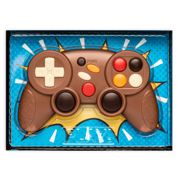Schoko-Geschenk "Game Controller", 70g Schoko-Geschenk "Game Controller", 70g von Weibler Confiserie