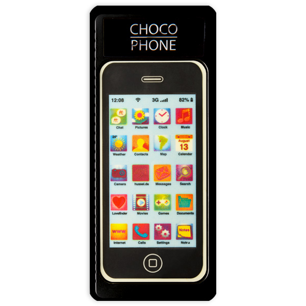 Schoko-Geschenk "Smartphone", 70g von Weibler Confiserie