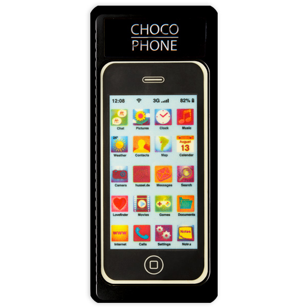 Schoko-Geschenk "Smartphone", 70g Schoko-Geschenk "Smartphone", 70g von Weibler Confiserie