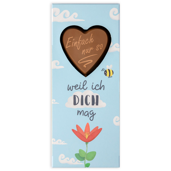 Schoko-Lolli "Einfach nur so", 25g Schoko-Lolli "Einfach nur so", 25g von Weibler Confiserie