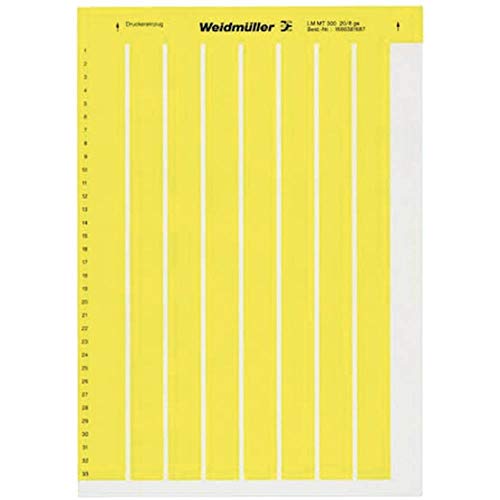 Weidmüller 1686361687-1 LM MT300 15X6 GE Kabel-Etikett LaserMark 6 x 15.2 mm Farbe Beschriftungsfeld: Gelb Anzahl Etike Weidmüller 1686361687-1 LM MT300 15X6 GE Kabel-Etikett LaserMark 6 x 15.2 mm Farbe Beschriftungsfeld: Gelb Anzahl Etike von Weidmüller