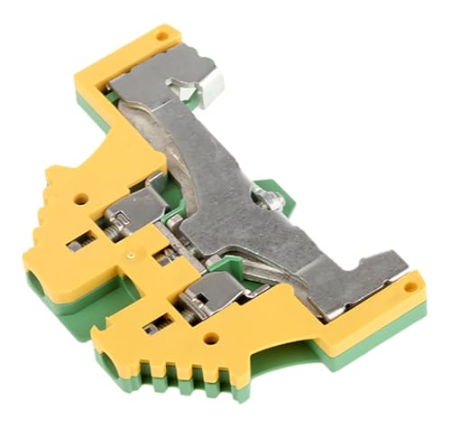 Weidmüller WPE PE-Klemme Einfach Grün/Gelb, 0.5 → 4mm², 500 V, Schraubanschluss von Weidmüller