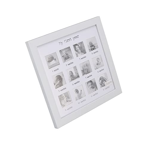 Baby Fotorahmen f¨¹r das erste Jahr , leichtes Dichtebrett , monatlicher Bilderrahmen f¨¹r Neugeborene , kompakt , 12 Monate , wei? , f¨¹r Baby Wachstumsaufzeichnungen Baby Fotorahmen f¨¹r das erste Jahr , leichtes Dichtebrett , monatlicher Bilderrahmen f¨¹r Neugeborene , kompakt , 12 Monate , wei? , f¨¹r Baby Wachstumsaufzeichnungen von Weikeya